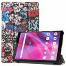 Чехол Smart Case для Lenovo Tab M8 3rd Gen TB-8506, Lenovo Tab M8 TB-8505, TB-8705, Motorola Tab G20 (Graffiti)