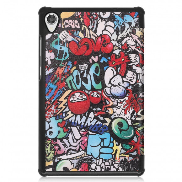 Чехол Smart Case для Lenovo Tab M8 3rd Gen TB-8506, Lenovo Tab M8 TB-8505, TB-8705, Motorola Tab G20 (Graffiti) Чехол Smart Case для Lenovo Tab M8 3rd Gen TB-8506, Lenovo Tab M8 TB-8505, TB-8705, Motorola Tab G20 (Graffiti)
