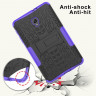 Чехол Hybrid Armor для Samsung Galaxy Tab A 8.0 (2017) T380 / T385 (черный + фиолетовый)