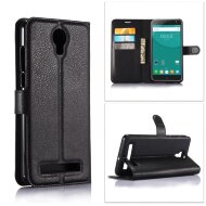 Чехол с визитницей для DOOGEE X7 Pro (черный) Чехол с визитницей для DOOGEE X7 Pro (черный)