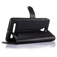 Чехол с визитницей для DOOGEE X7 Pro (черный)