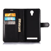 Чехол с визитницей для DOOGEE X7 Pro (черный)