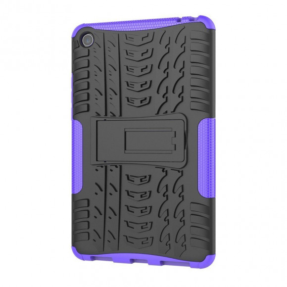 Чехол Hybrid Armor для Xiaomi Mi Pad 4 - 8 дюймов (черный + фиолетовый)