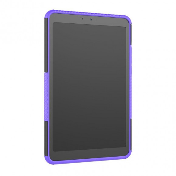 Чехол Hybrid Armor для Xiaomi Mi Pad 4 - 8 дюймов (черный + фиолетовый)