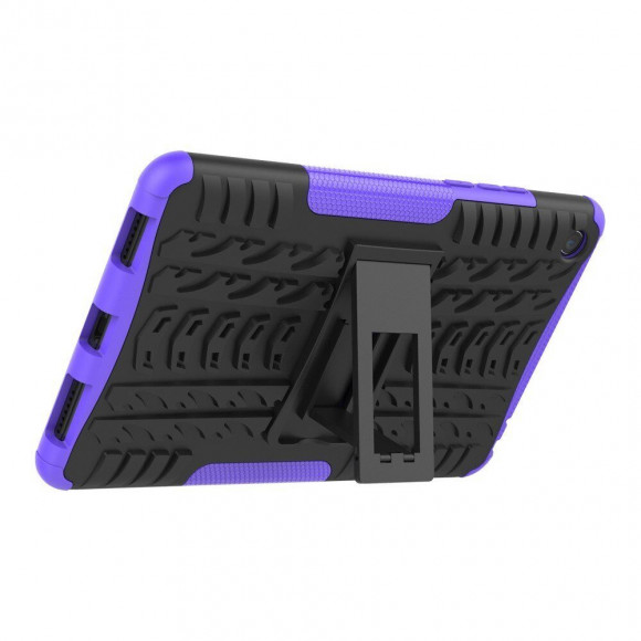 Чехол Hybrid Armor для Xiaomi Mi Pad 4 - 8 дюймов (черный + фиолетовый)