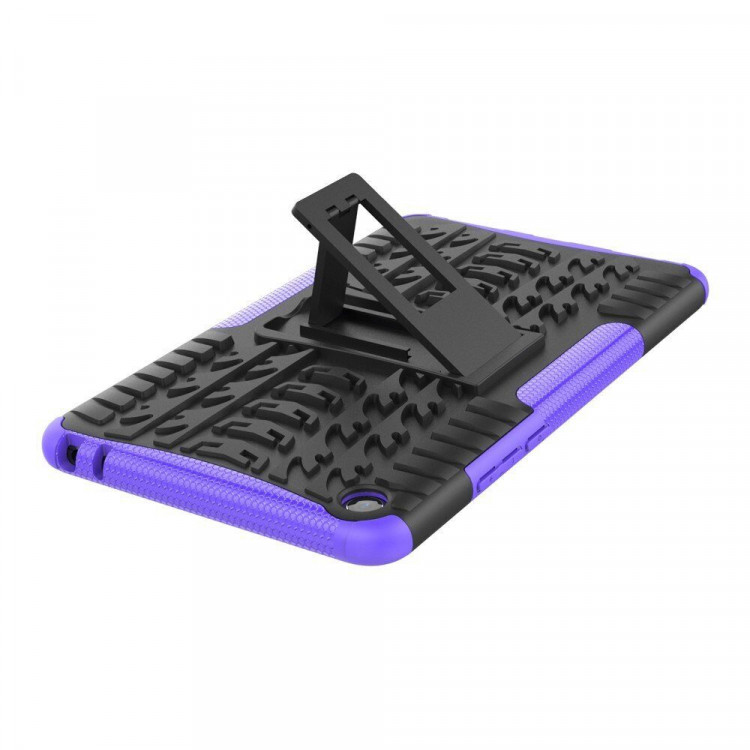 Чехол Hybrid Armor для Xiaomi Mi Pad 4 - 8 дюймов (черный + фиолетовый)