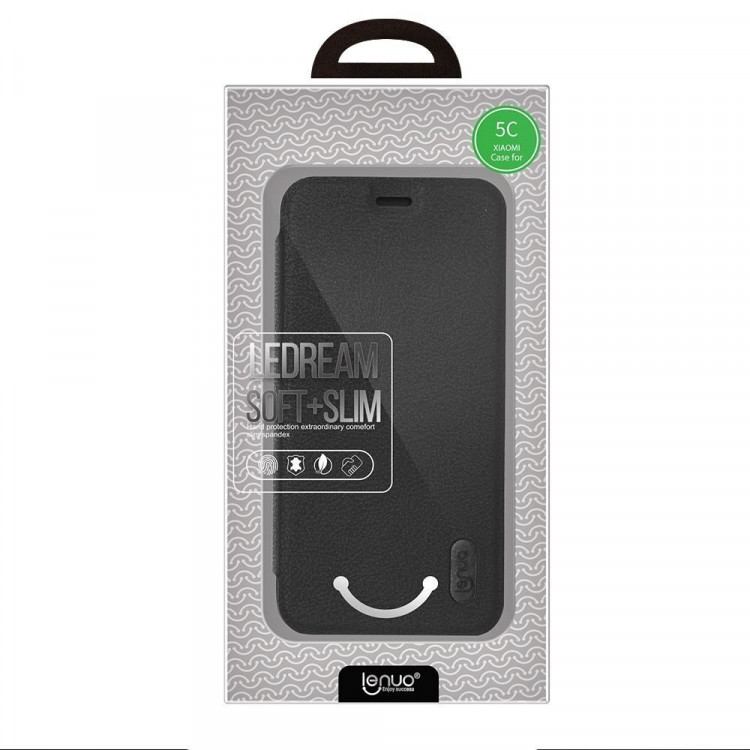 Чехол LENUO для Xiaomi Mi5C (черный)