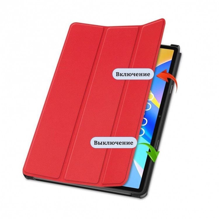 Планшетный чехол для Teclast M40 Plus, Teclast P40HD, Teclast P30S - 10,1 дюйм (красный)