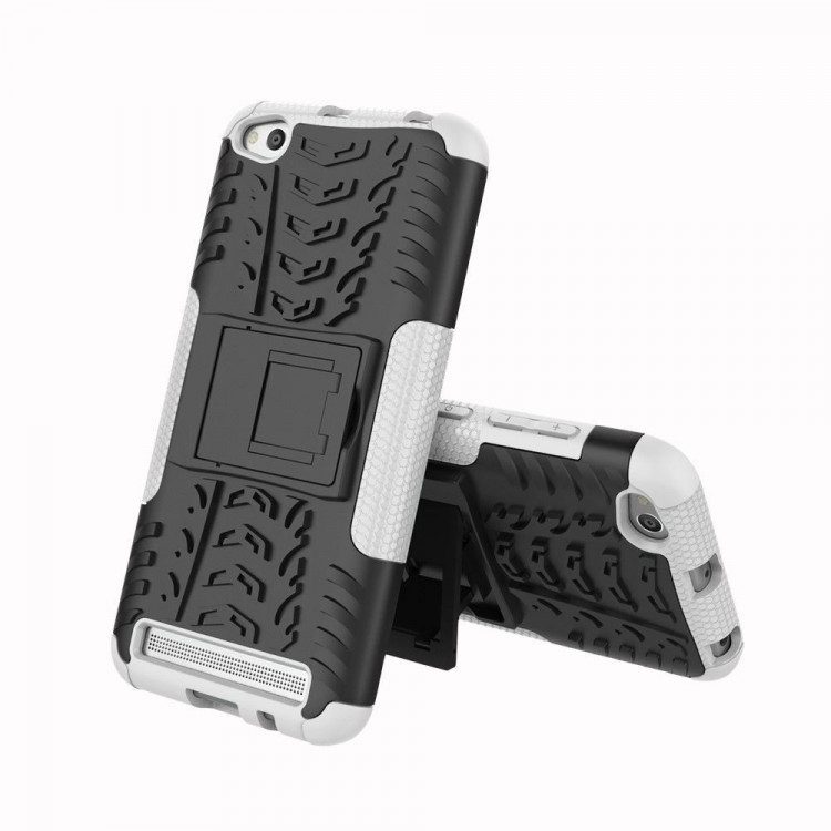 Чехол Hybrid Armor для Xiaomi Redmi 5A (черный + белый)