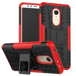 Чехол Hybrid Armor для Xiaomi Redmi 5 (черный + красный)