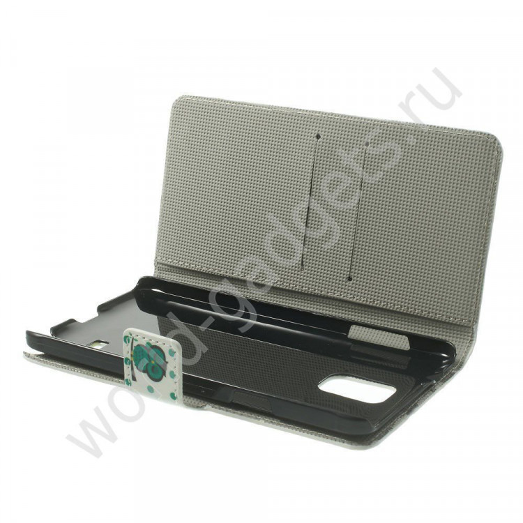 Чехол для Samsung Galaxy Note 4 (Зеленая Сова)