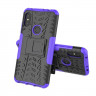 Чехол Hybrid Armor для Xiaomi Redmi Note 6 Pro (черный + фиолетовый)