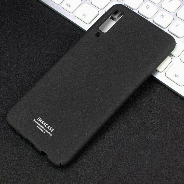 Чехол iMak Finger для Samsung Galaxy A7 (2018) (черный)