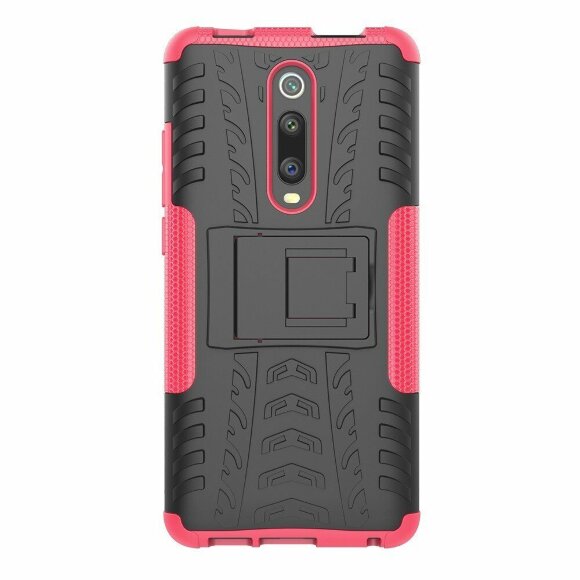 Чехол Hybrid Armor для Xiaomi Redmi K20 / Redmi K20 Pro / Xiaomi Mi 9T / Mi 9T Pro (черный + розовый) Чехол Hybrid Armor для Xiaomi Redmi K20 / Redmi K20 Pro / Xiaomi Mi 9T / Mi 9T Pro (черный + розовый)