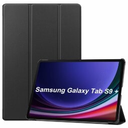 Планшетный чехол для Samsung Galaxy Tab S9 Plus (черный)