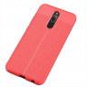 Чехол-накладка Litchi Grain для Xiaomi Redmi 8 / Redmi 8A (красный)