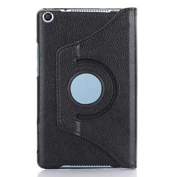 Поворотный чехол для Huawei MediaPad M5 Lite 8 / Honor Pad 5 8.0 (черный) Поворотный чехол для Huawei MediaPad M5 Lite 8 / Honor Pad 5 8.0 (черный)