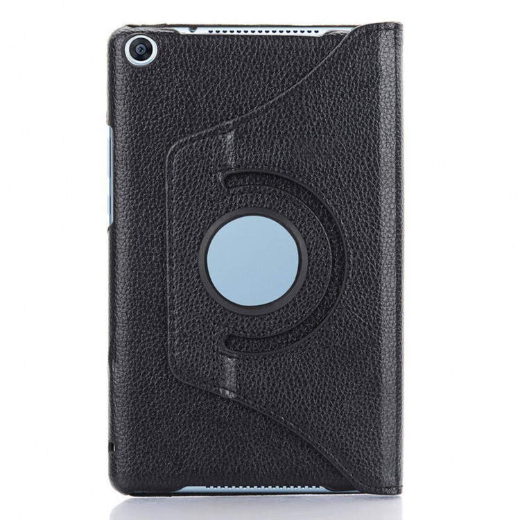 Поворотный чехол для Huawei MediaPad M5 Lite 8 / Honor Pad 5 8.0 (черный)