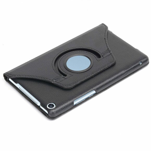 Поворотный чехол для Huawei MediaPad M5 Lite 8 / Honor Pad 5 8.0 (черный) Поворотный чехол для Huawei MediaPad M5 Lite 8 / Honor Pad 5 8.0 (черный)