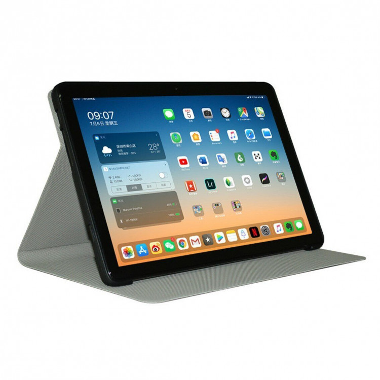 Чехол Flip Style для Teclast P40S, Teclast M40 Plus 2023, Teclast P40HD 2023 (серый)