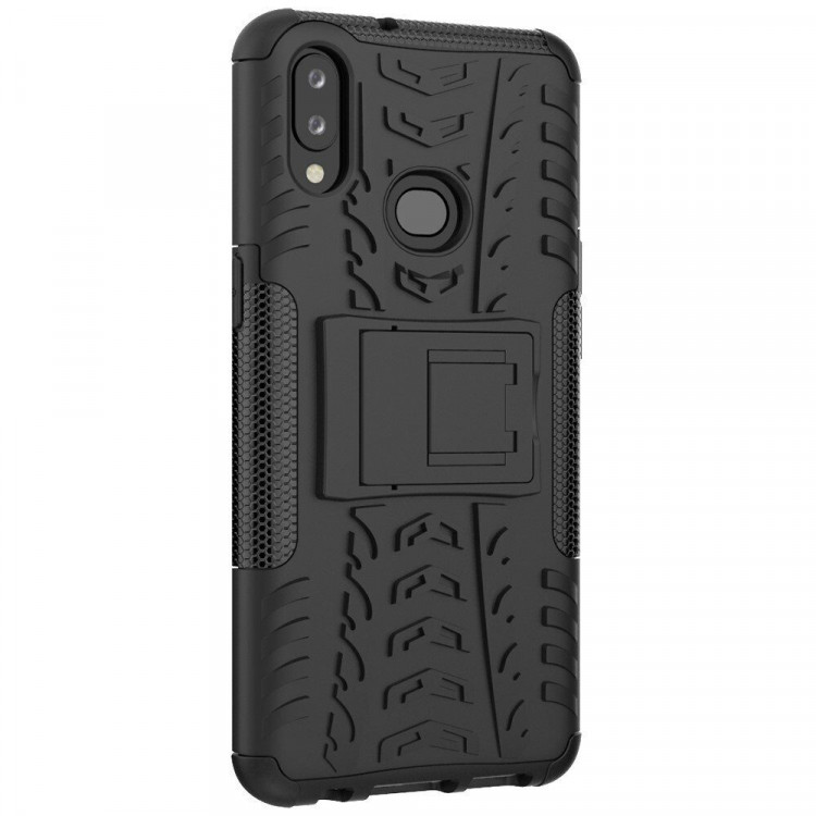 Чехол Hybrid Armor для Samsung Galaxy A10s (черный)