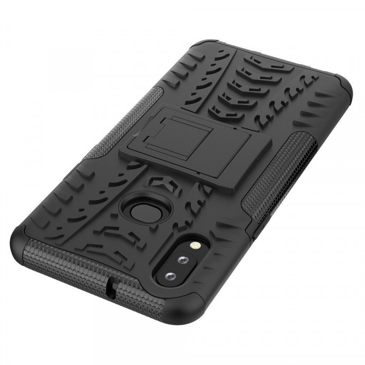 Чехол Hybrid Armor для Samsung Galaxy A10s (черный)