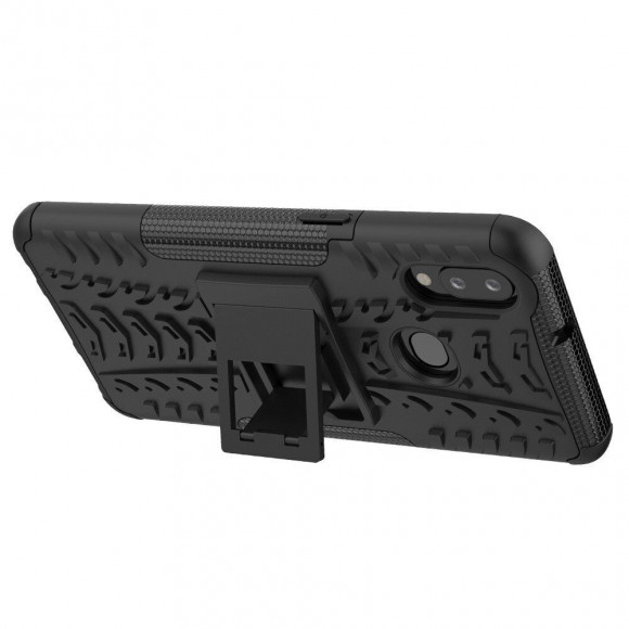Чехол Hybrid Armor для Samsung Galaxy A10s (черный)