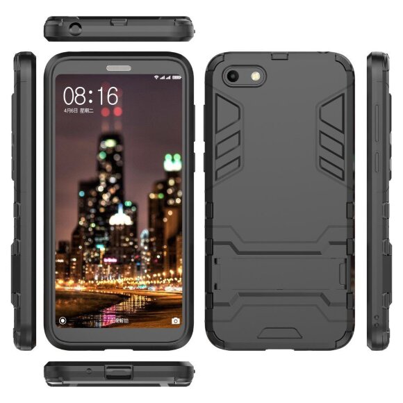 Чехол Duty Armor для Huawei Y5 Prime (2018) / Y5 lite (2018) / Huawei Honor 7A (DUA-L22) Российская версия (черный)