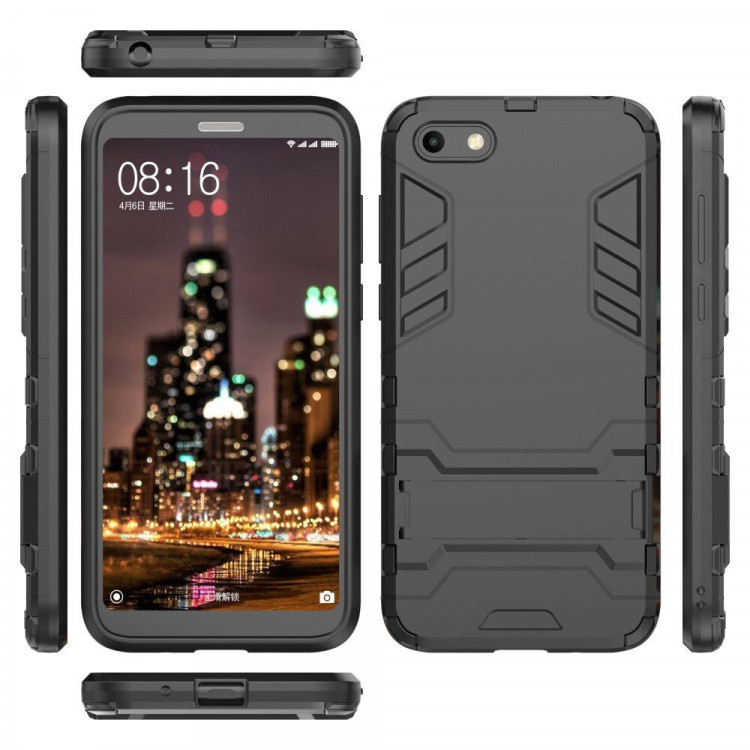 Чехол Duty Armor для Huawei Y5 Prime (2018) / Y5 lite (2018) / Huawei Honor 7A (DUA-L22) Российская версия (черный)