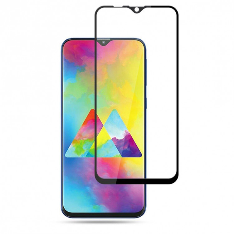 Защитное стекло FULL 3D для Samsung Galaxy M10 (черный)