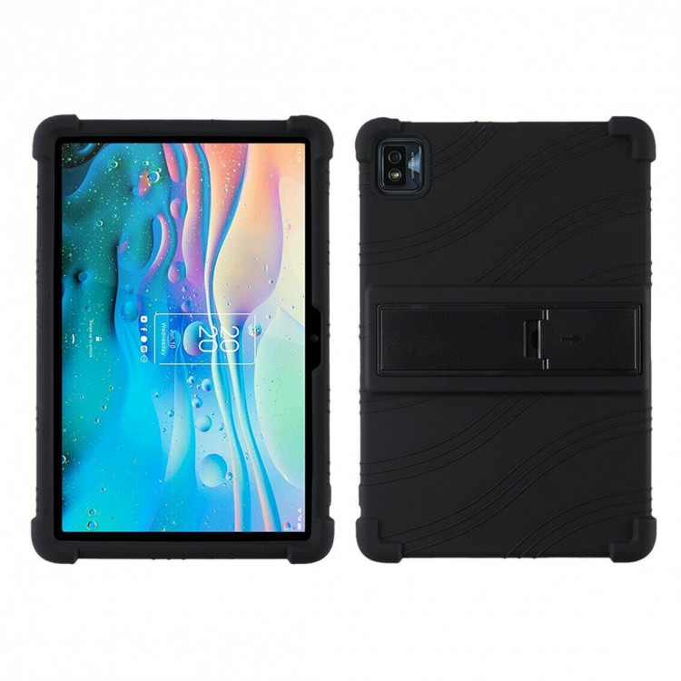 Силиконовый чехол для TCL 10 TabMax 4G, TCL TABMAX 10.4 (2022) 10,36 дюйма (черный)