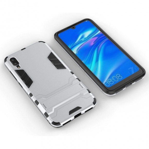 Чехол Duty Armor для Huawei Enjoy 9 / Huawei Y7 Pro (2019) (серебряный) Чехол Duty Armor для Huawei Enjoy 9 / Huawei Y7 Pro (2019) (серебряный)