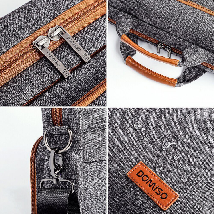 Многофункциональная сумка для ноутбука 13,6 дюймов (серый)