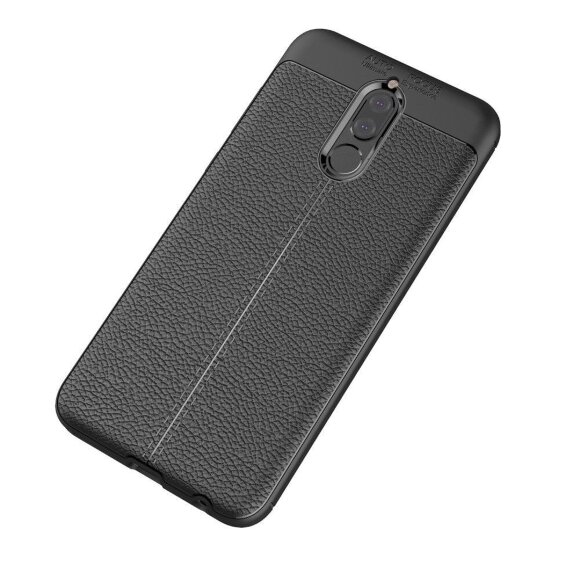 Чехол-накладка Litchi Grain для Huawei Mate 10 Lite / Nova 2i (черный) Чехол-накладка Litchi Grain для Huawei Mate 10 Lite / Nova 2i (черный)