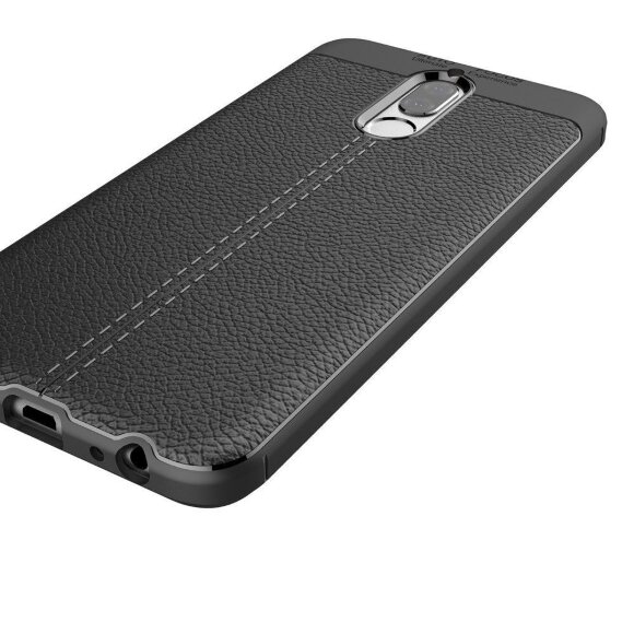 Чехол-накладка Litchi Grain для Huawei Mate 10 Lite / Nova 2i (черный) Чехол-накладка Litchi Grain для Huawei Mate 10 Lite / Nova 2i (черный)