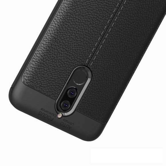 Чехол-накладка Litchi Grain для Huawei Mate 10 Lite / Nova 2i (черный) Чехол-накладка Litchi Grain для Huawei Mate 10 Lite / Nova 2i (черный)
