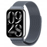 Миланский сетчатый браслет для Xiaomi Band 8 Pro, Redmi Watch 4 (серый)