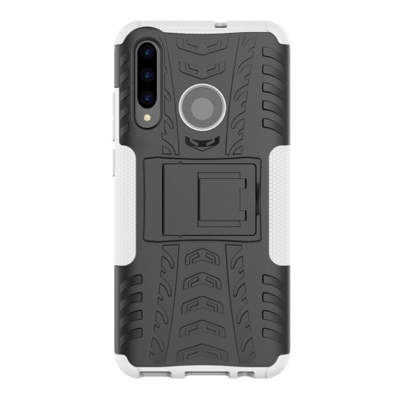 Чехол Hybrid Armor для Huawei P Smart+ (Plus) 2019 / Enjoy 9s / Honor 10i (черный + белый)