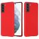Силиконовый чехол Mobile Shell для Samsung Galaxy S22 (красный)
