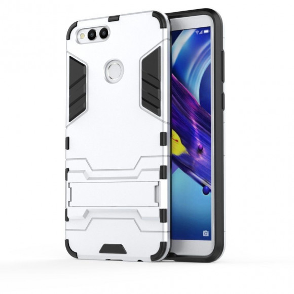 Чехол Duty Armor для Huawei Honor 7X (серебряный)