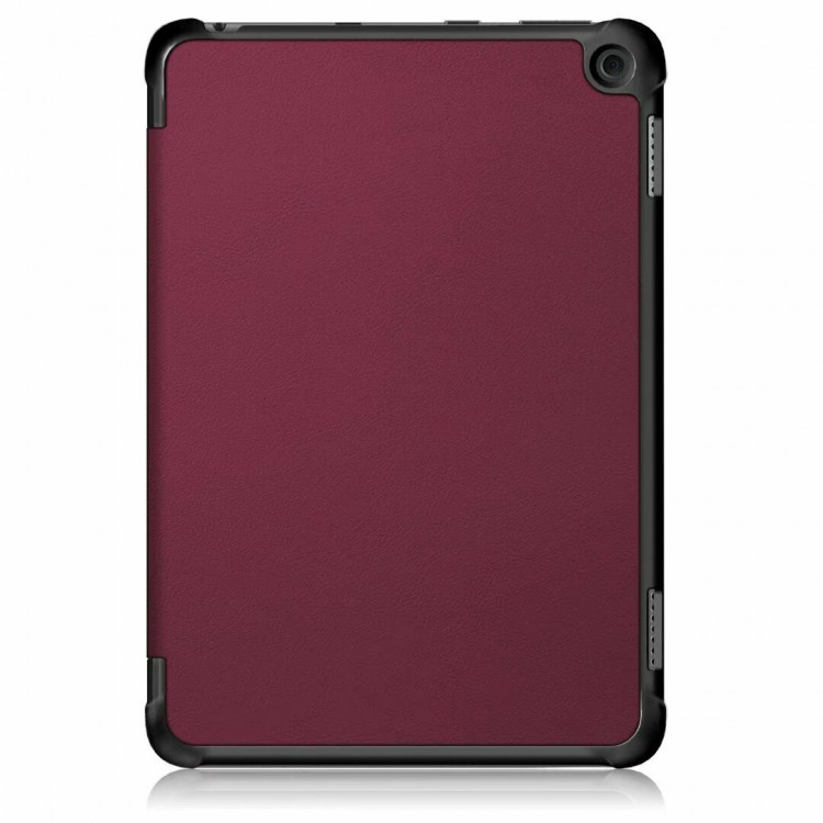 Планшетный чехол для Amazon Fire HD 8 / 8 Plus (2020), 8 дюймов (темно-красный)