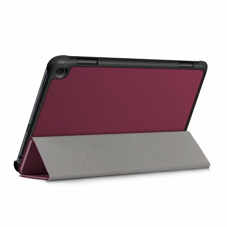 Планшетный чехол для Amazon Fire HD 8 / 8 Plus (2020), 8 дюймов (темно-красный)