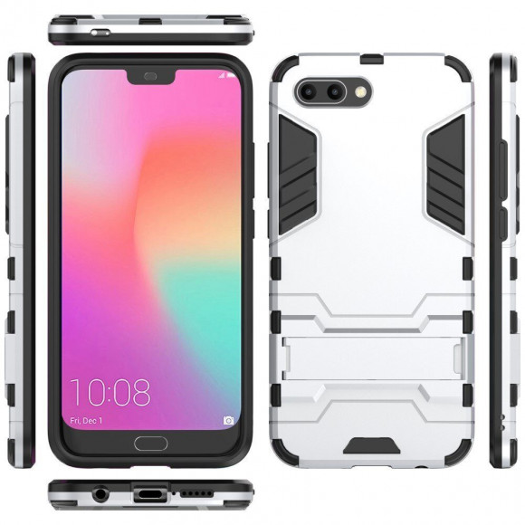 Чехол Duty Armor для Huawei Honor 10 (серебряный)
