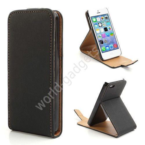 Вертикальный чехол для iPhone 5C (черный)