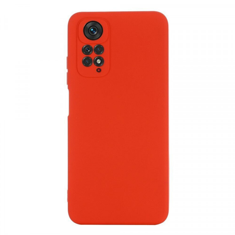 Силиконовый чехол Mobile Shell для Xiaomi Redmi Note 11 / Redmi Note 11S (красный)