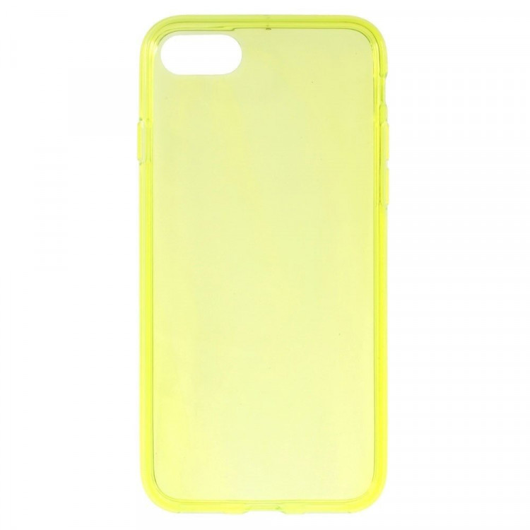 Силиконовый TPU чехол для iPhone 7 / iPhone 8 / iPhone SE (2020) / iPhone SE (2022) (желтый)