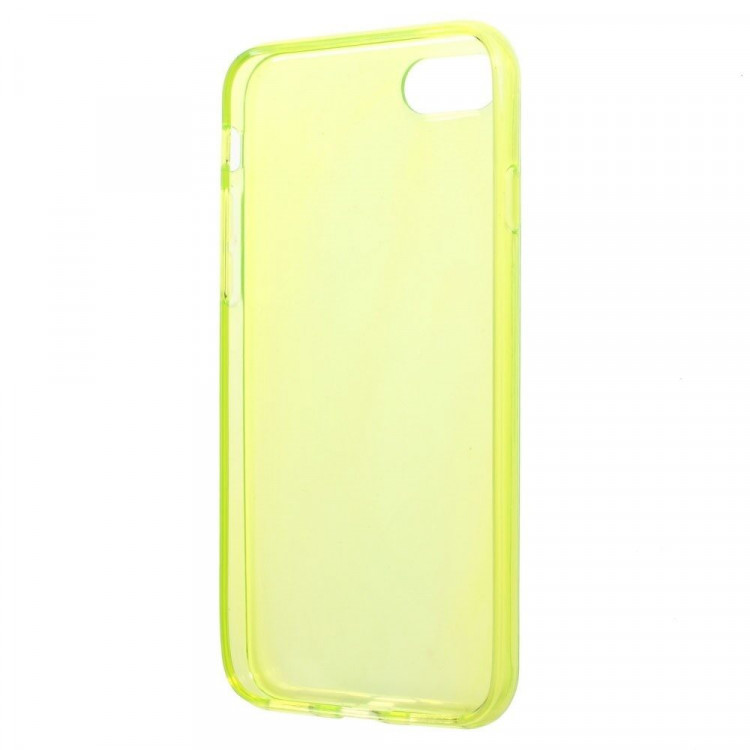 Силиконовый TPU чехол для iPhone 7 / iPhone 8 / iPhone SE (2020) / iPhone SE (2022) (желтый)