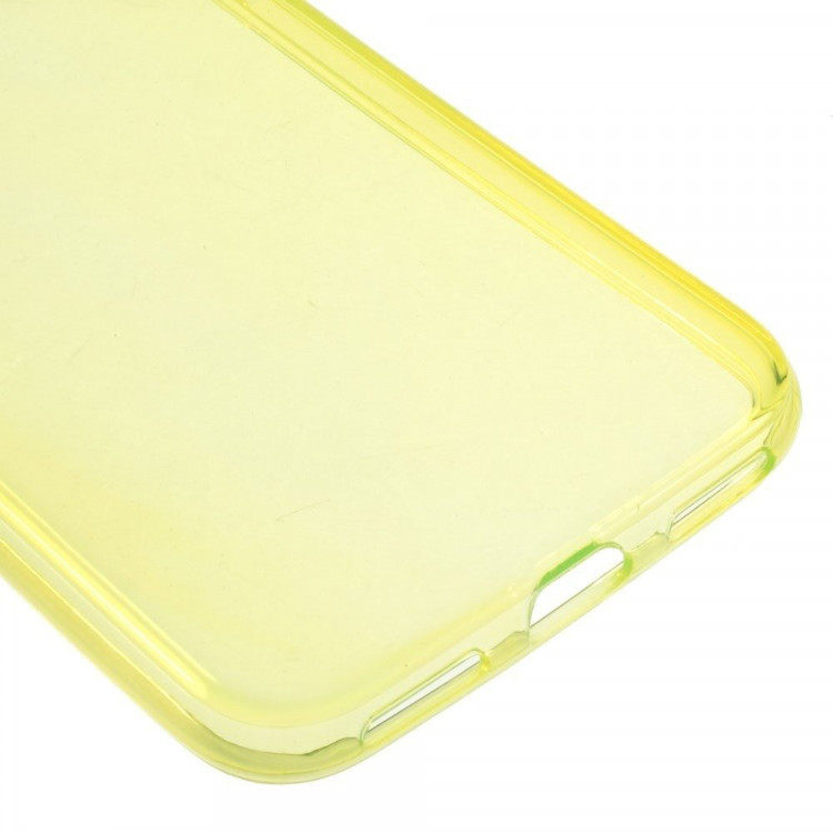 Силиконовый TPU чехол для iPhone 7 / iPhone 8 / iPhone SE (2020) / iPhone SE (2022) (желтый)