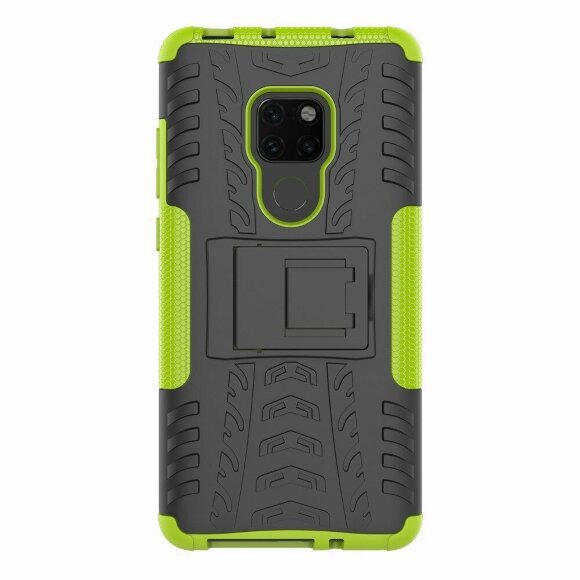 Чехол Hybrid Armor для Huawei Mate 20 (черный + зеленый) Чехол Hybrid Armor для Huawei Mate 20 (черный + зеленый)