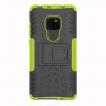 Чехол Hybrid Armor для Huawei Mate 20 (черный + зеленый)